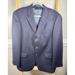Andrew Fezza Blazer Suit Jacket Cashmere 3 Button Men Sz 42R (B5)